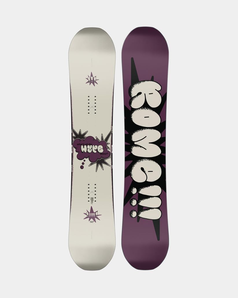 Rome Womens Hype Twin Snowboard - 2024/2025 Size 139