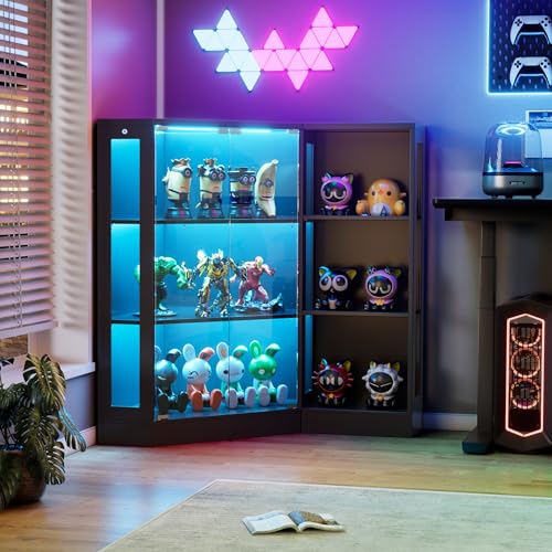 Vitrina de Cristal con LED, Vitrina...