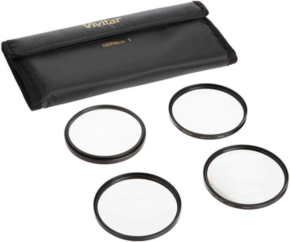 Series 1 +1 +2 +4 +10 Close-Up Macro Filter Set with Pouch (72mm)