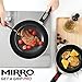 Mirro A7970784 Get A Grip Aluminum Nonstick 12-Inch Fry Pan / Saute Pan Cookware, Black