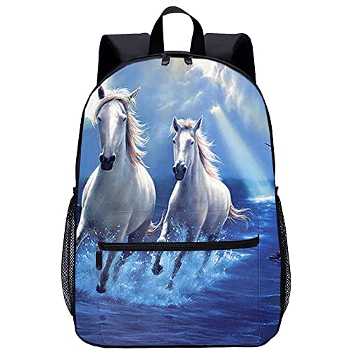 Mochila de caballo para viaje escolar y ocio juvenil con gran capacidad de carga