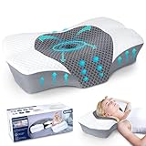 💎💎【Personalisierte 2-in-1-Höhen zur Nackenunterstützung】: Unser Seitenschläferkissen mit einer Größe von „63 x 41 x 14/11 CM (L x B x H)“ verfügt über zwei Nackenstützebenen zur natürlichen Unterstützung Ihres Nackens, die eine individuelle Passform bieten Befriedigen Sie Seiten-, Rücken- und Bauchschläfer und ermöglichen Sie gleichzeitig eine sanftere Atmung und einen angenehmen Schlaf. Kein Schnarchen mehr, keine Nackenschmerzen mehr am Morgen.