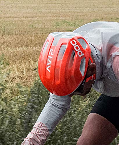POC, Ventral Tempus Spin Bike Helmet Fluorescent Orange, SML