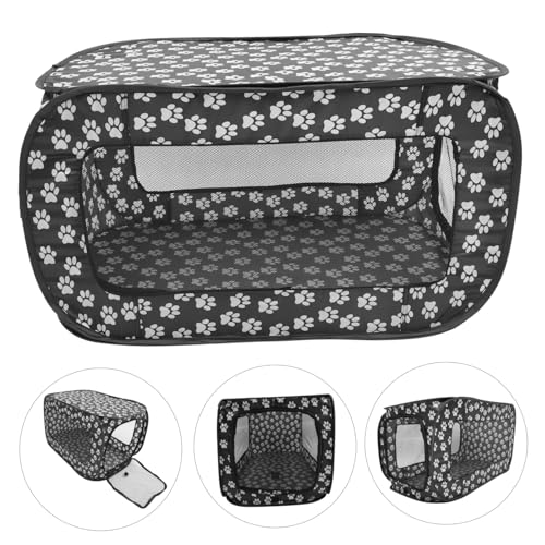 Refuge interieur pour chats et petits chiens pliable avec filet de repos - 4