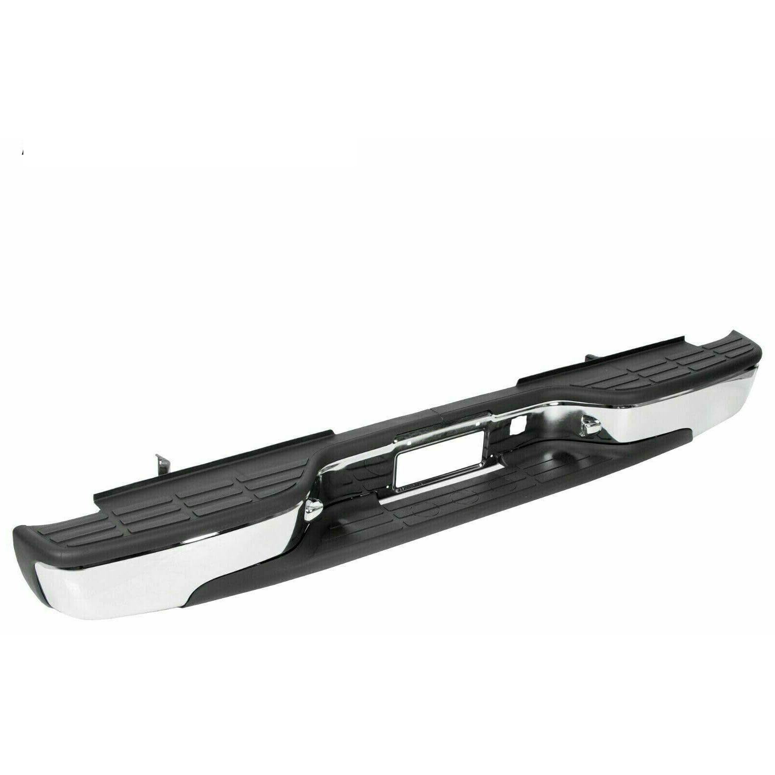 Step Bumper Assembly Rear Steel Silver for Chevy for GMC for Sierra 3500/2500HD image 8