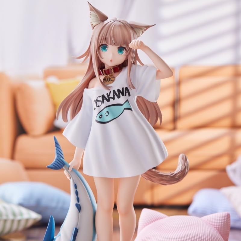 Amazon | 美少女フィギュアうちの猫はかわいい女の子YOIQIきなこちゃん