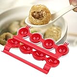 Un dispositivo que toda cocina debe tener: garantiza perfectamente de tamaño de albóndigas rellenas o sin relleno.