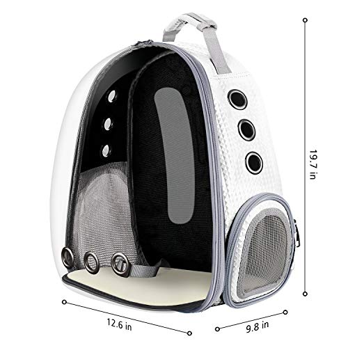 BlitzWolf Pet Carrier Backpack, Bubble Backpack Carrier, Cats and Puppies,Airline-Approved, Designed for Travel, Hiking, Walking & Outdoor Use