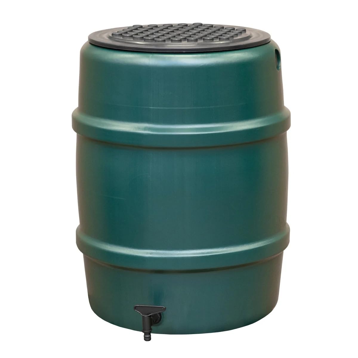 Great Green Systems Green Harcostar 114 Litre Water Butt With Tap And Lid (No Stand Or Diverter)