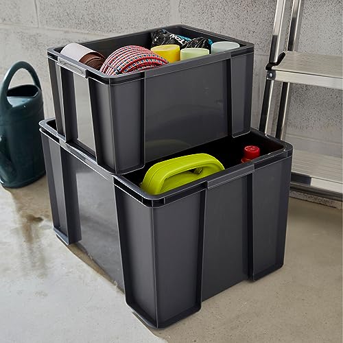 Caja almacenaje plastico reforzado de 9l Sundis Master Box para herramientas 6