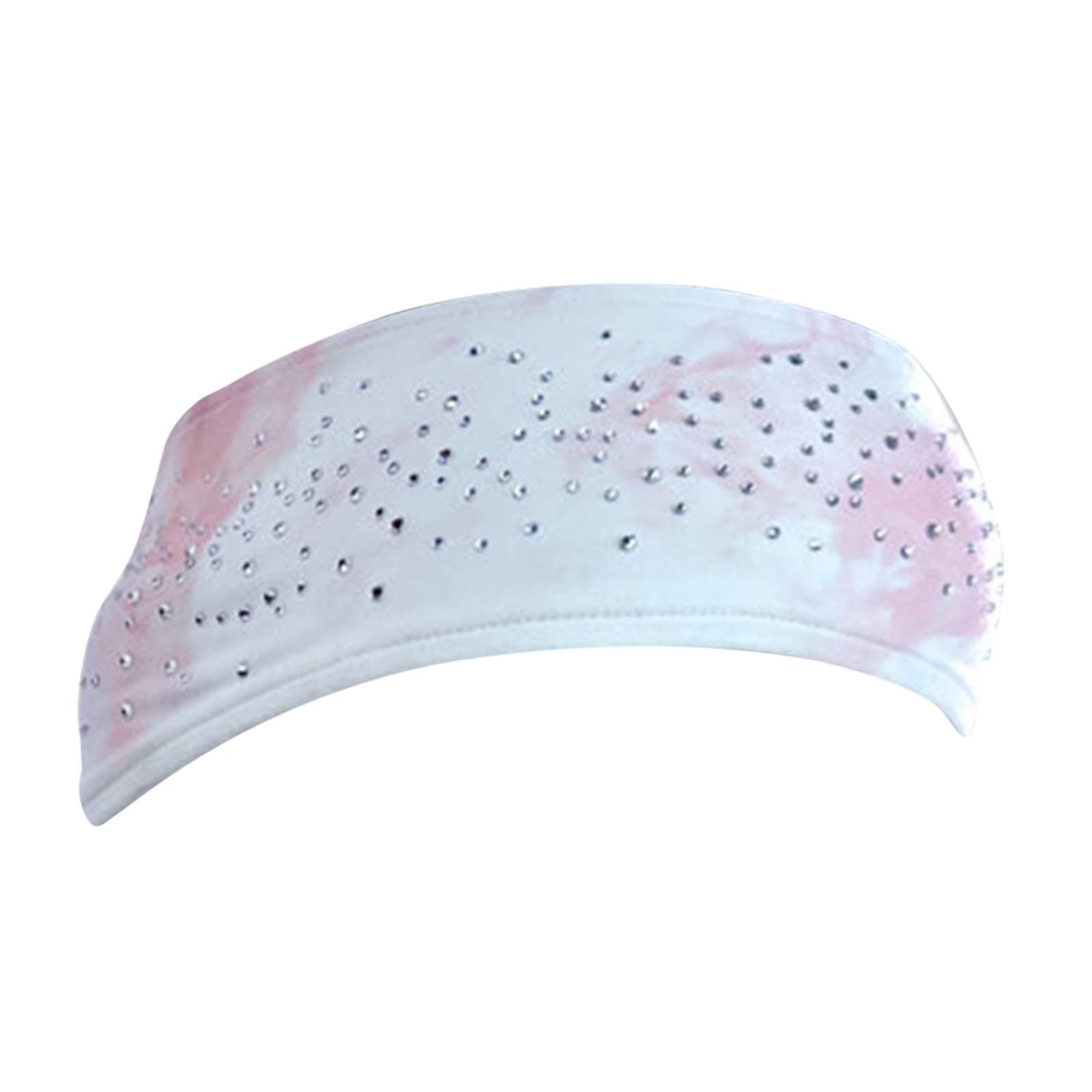 Figure Skating Headband Warm Portable Hair Band for Women Men Workout Sports light pink-image-49