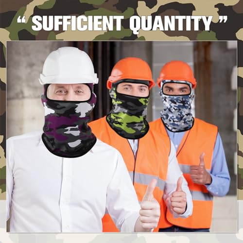Image of Vicenpal 60 Pcs Balaclava Face Masks Bulk Men Lightweight Full Face Cover Breathable Balaclava Pasamontanas Ski Winter Mask