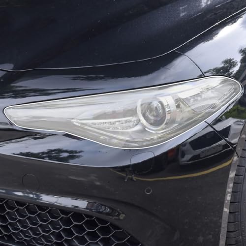 Film TPU de protection phare Alfa Romeo Giulia finition haut de gamme