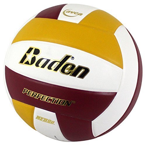 Image of Baden | Perfection | Premium Leather | Indoor Official Game Volleyball | 13U to College | Official Size + Weight | NFHS + AVCA Approved