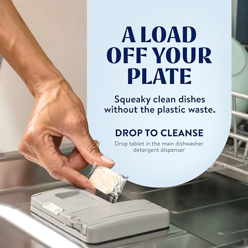 Image of Cleancult Ultra Power Dishwasher Detergent Pods for Sparkling Streak-Free Shine, All-In-One, No Plastic Waste, 96 Count