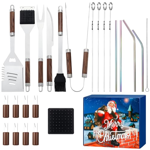 Pickmesh BBQ Grill Kit Advent Calendar 2025 for Men Dad