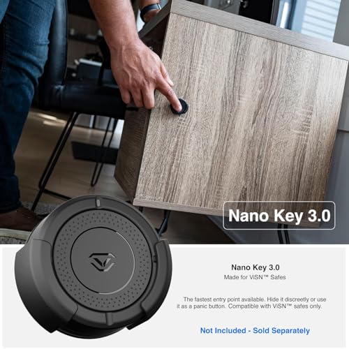 VAULTEK DS5i Smart Station™ Biometric Smart Safe with Dual Wireless Phone Charger + Auto Open Drawer + WiFi Safe Management (WiFi + Biometric) (Black) thumbnail 8
