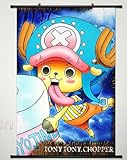 Wall Scroll Poster Fabric Painting For Anime One Piece Tony Tony Chopper 278 L