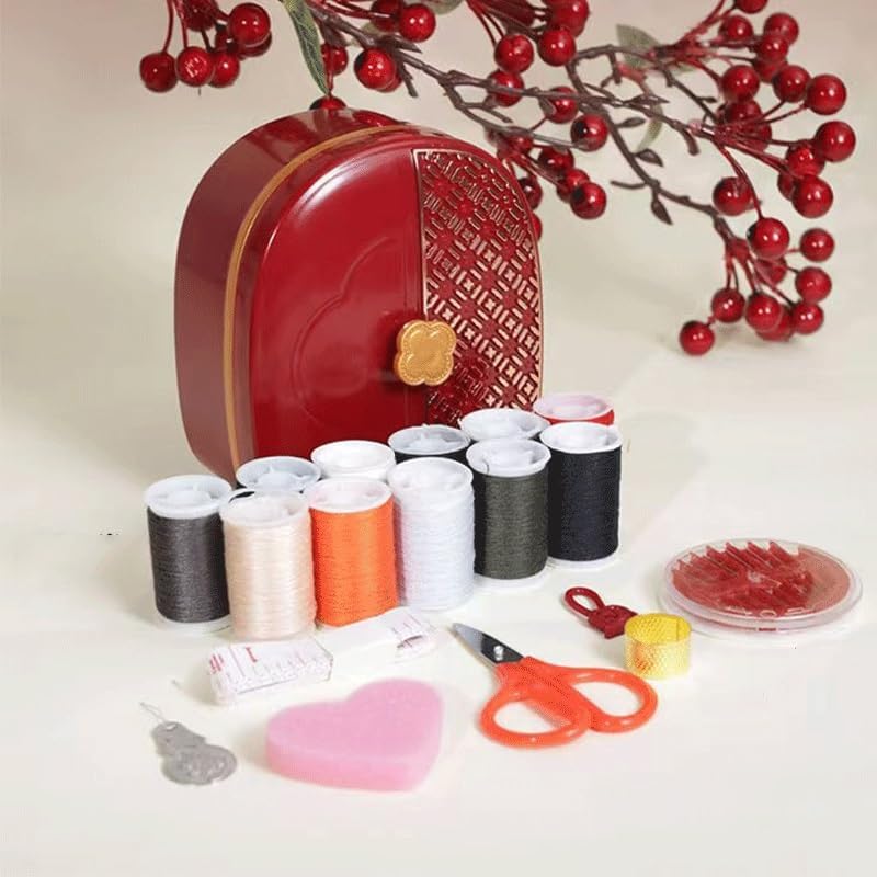 MVNOIRE Multi-Functional PP Sewing Kit Needle Thread Bag Home Set Storage Box