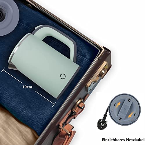 Reisewasserkocher Tetipa 800 ml für Tee und Kaffee