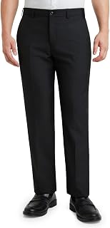 Park Avenue Men's Mid Rise Regular Fit Checks Pattern Polyester Viscose Blend Flat Front Trouser Price In India