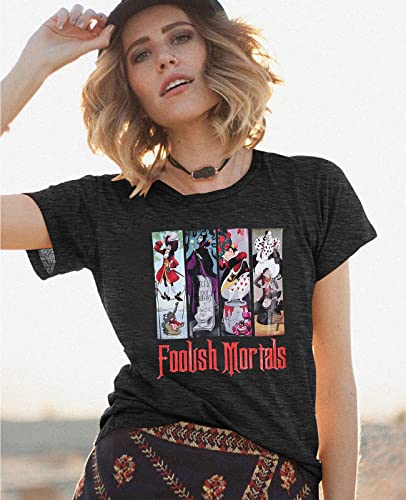 Beware of Hitch Hiking Ghost Shirt Women Funny Halloween Shirt Haunted Mansion Tshirt Hocus Pocus Fall Short Sleeve Top3
