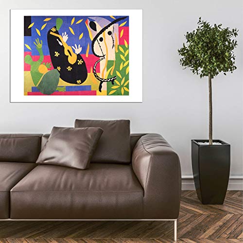 Matisse Les Tristesses du Roi impression d'art encadrée matte - 5