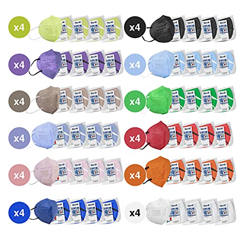 Masques certifiés CE FFP2 multicolores pour harmoniser vos tenues professionnelles - 7