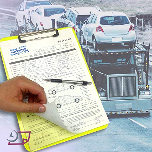 2 Part Vehicle Transport Bill of Lading Form 7583-2 - Thumbnail 2
