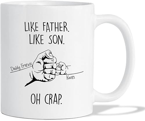 Miniatura 7 de Tazas personalizadas para papá, tazas con fotos personalizadas, taza del día del padre, regalos para papá, taza de café personalizada para papá