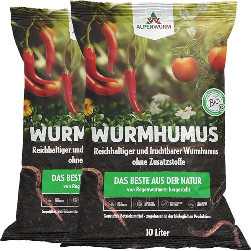 Alpenwurm humus di vermi da 20 l