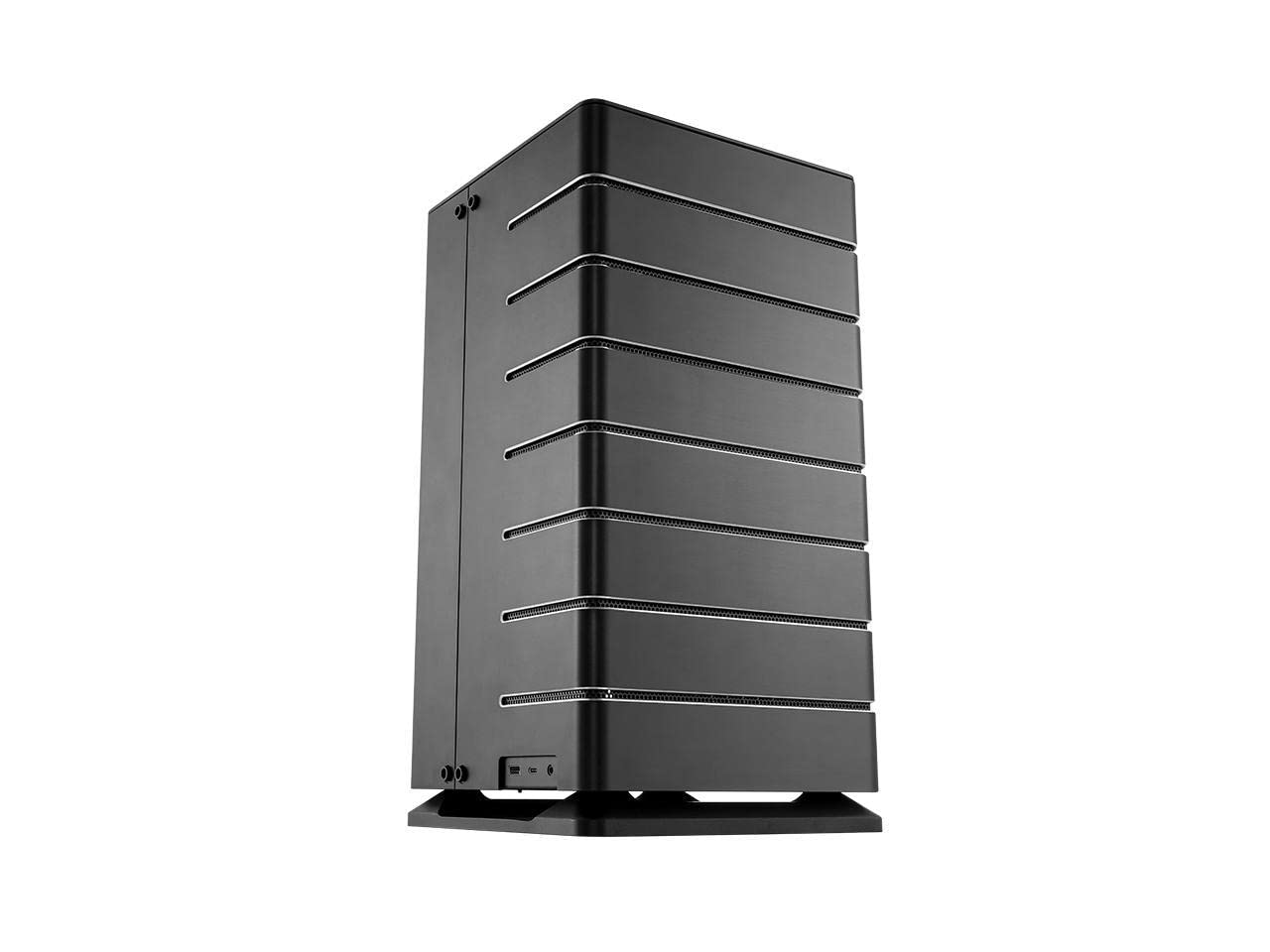 Amazon.co.jp: ABEE AS Enclosure RS07 ブラック Mini-ITX アルミ