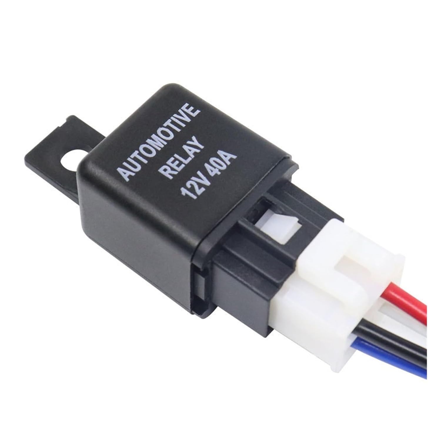 12V 24V 40A Car Air Conditioner Fan Light Car Relay(Single Socket)