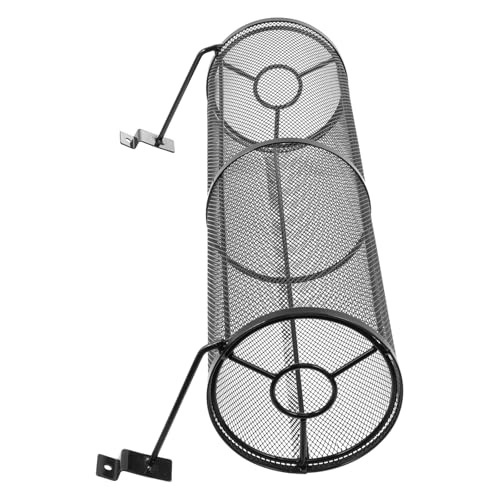 GAROZATION Soporte para Diademas de 48 CM Negro Estante Plástico para Cintas y Aros de Pelo Exhibidor Compacto para Organizar Accesorios de Cabello en Escritorio