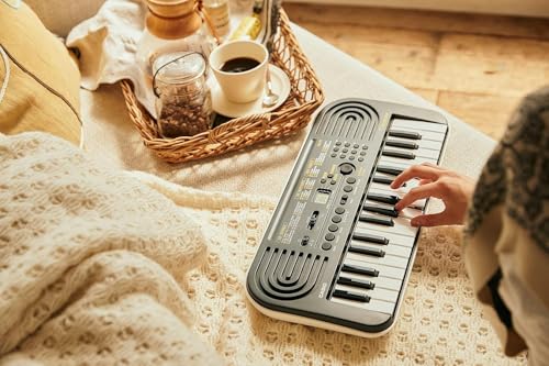 Image of Casio Casiotone SA-51 - 32-Key Mini Keyboard for Kids | Portable Beginner Piano with Built-In Tones, Rhythms & Songs | Battery-Powered, Easy for Small Hands, Ages 5 & Under