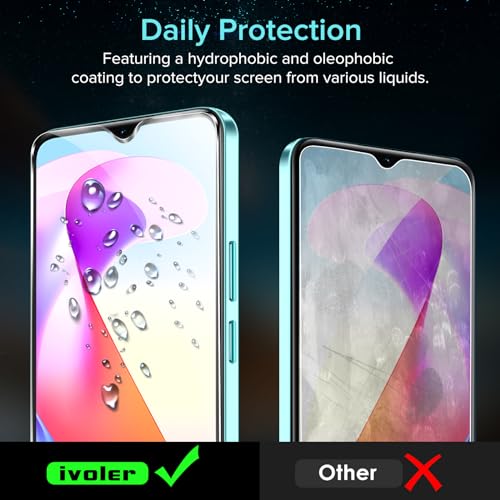 IVoler 2+2 Pezzi Vetro Temperato per Honor X6a, 2