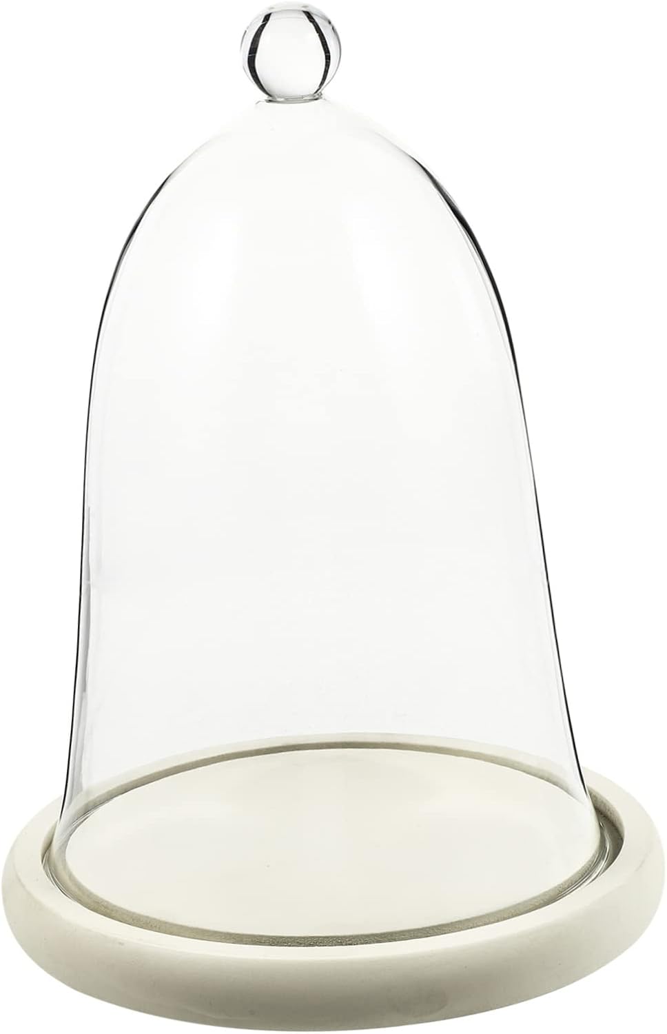 BESTOYARD 1set Eternal Flower Glass for and Car Decor for Displaying Artificial Plants Keepsakes and Figurines Dome Terrarium Setting