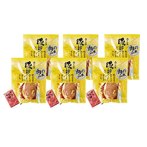 豚丼の具 豚丼 タレ付き6食 ギフトセット 肉の山本/十勝名物 豚丼のたれ 十勝 北海道 グルメ お取り寄せ おかず (6袋ギフトセット)