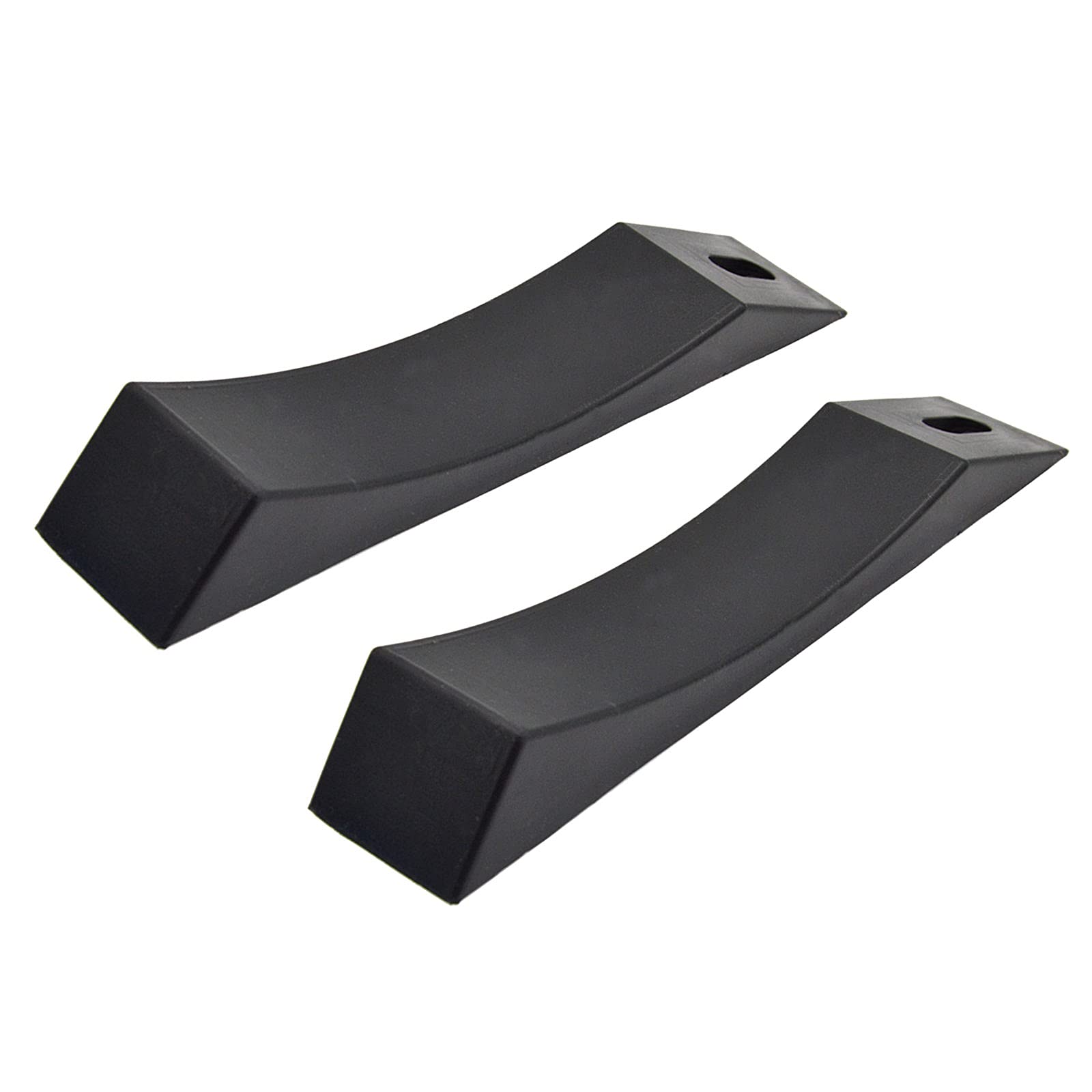 Sharplace Deadlift Wedge - Silicone, Textured, Black - Barbell Accessory