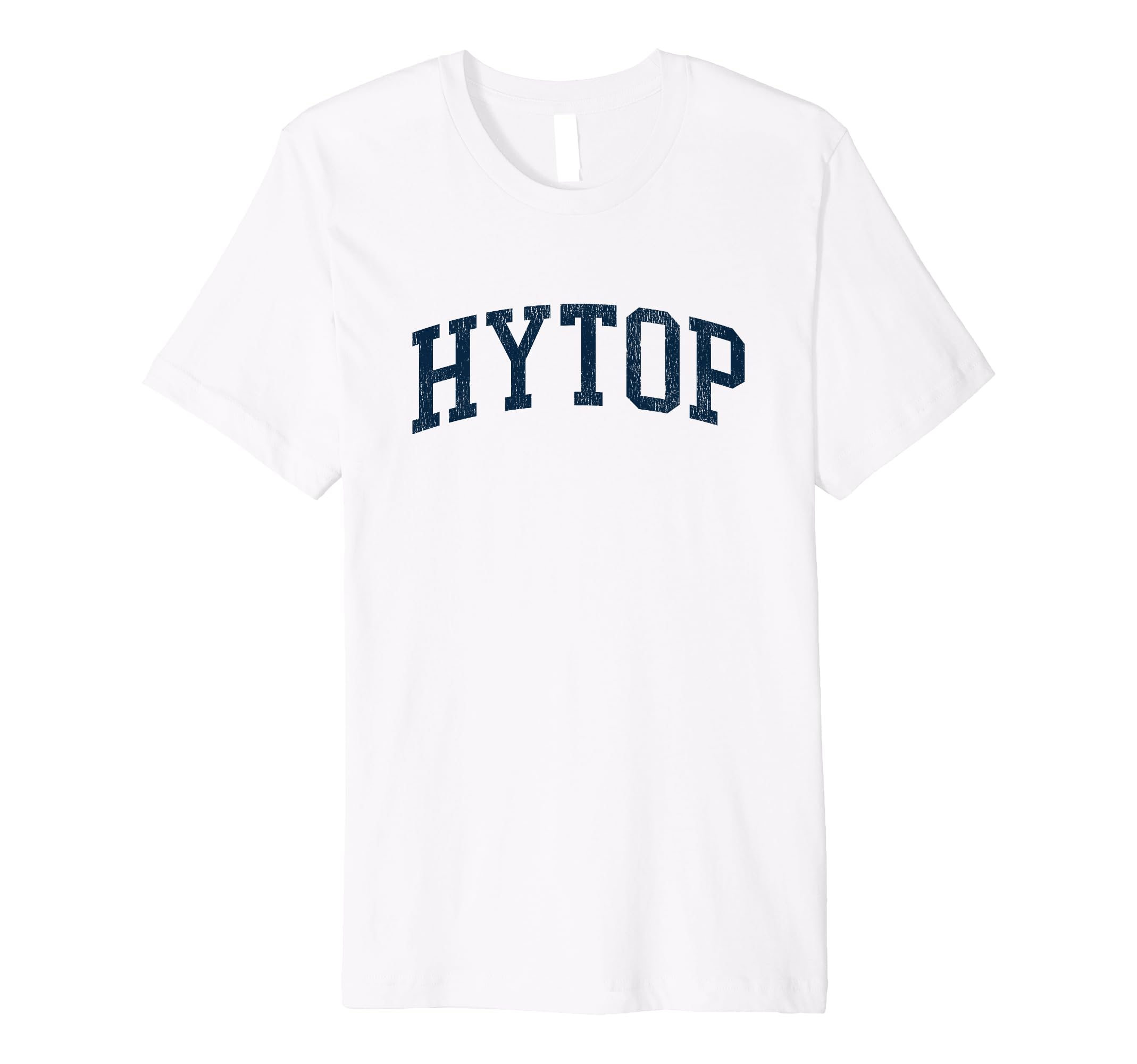 Hytop AL Vintage Athletic Sports JSN2 Navy Print Premium T-Shirt