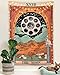 Abilly Sevenstars Tarot Tapestry The Moon Tapestry The Star Tapestry Moon Tarot Tapestry Medieval Europe Divination Tapestry Wall Hanging Mysterious Tapestries for Room