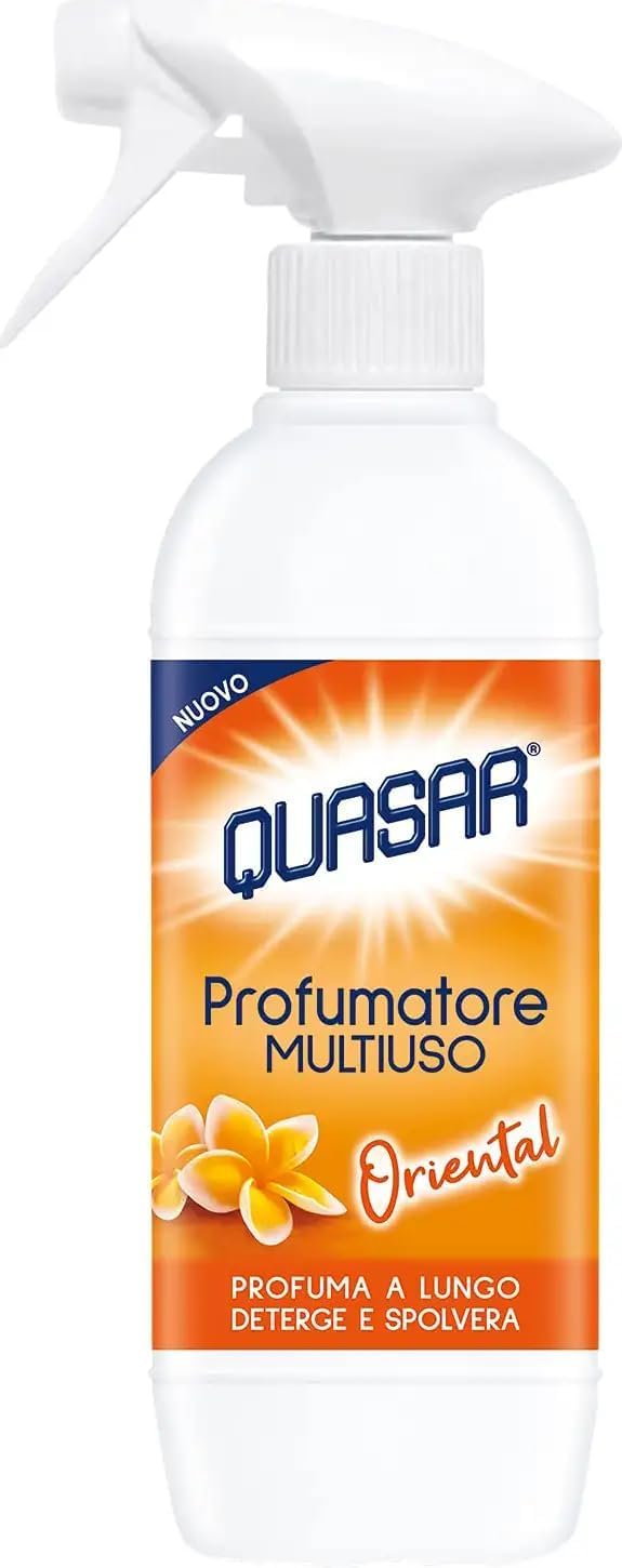 2 deodoranti Profumatore Multiuso Oriental/multiuso, pulisce e depolvera spray per ambienti 500 ml