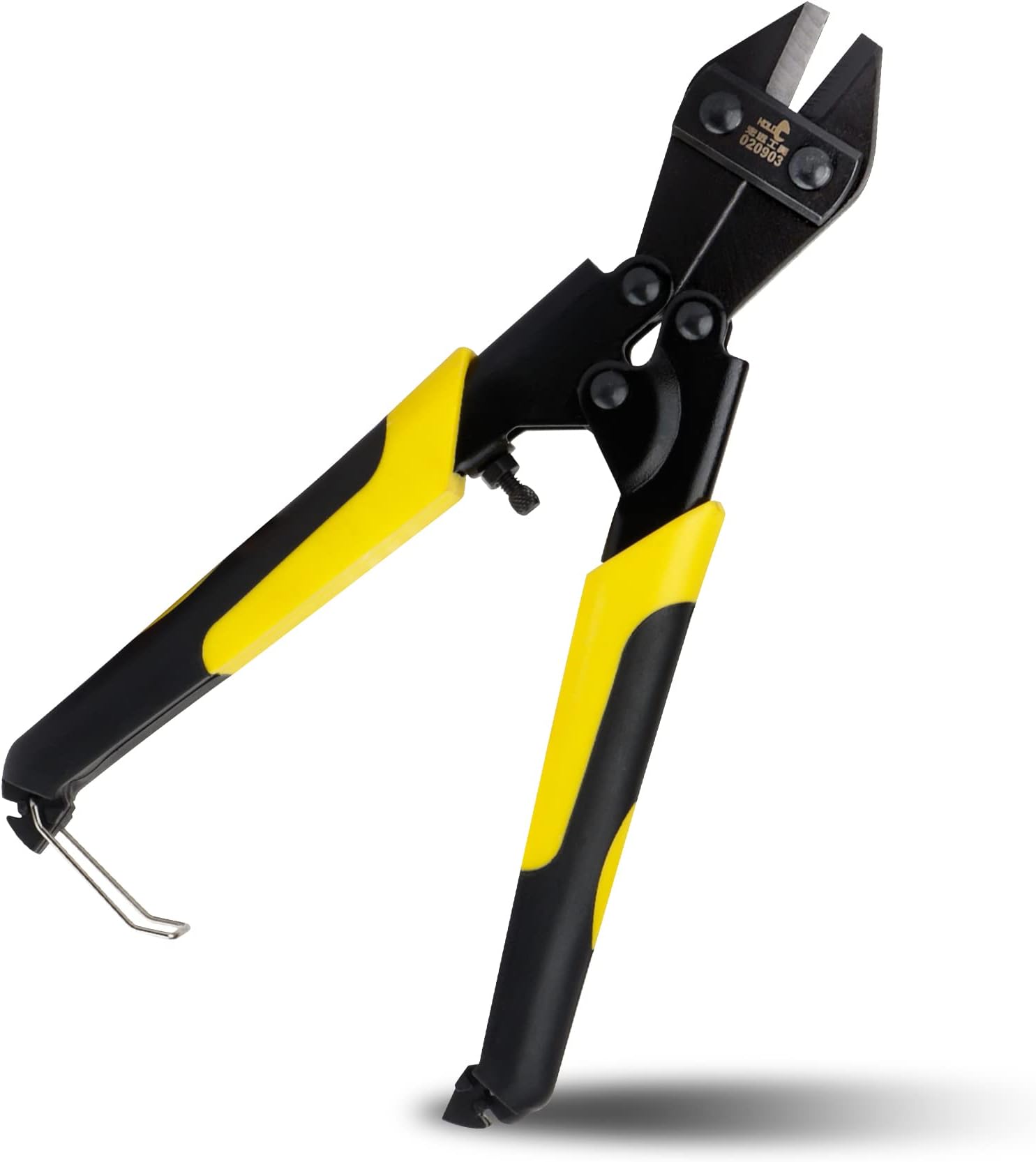 DOWELL Bolt Cutter 203 mm/8 Inch Small Mini Bolt Cutter for Wire with Soft Rubber Handle, Chrome Molybdenum Steel Blade (203 mm/8 Inch)