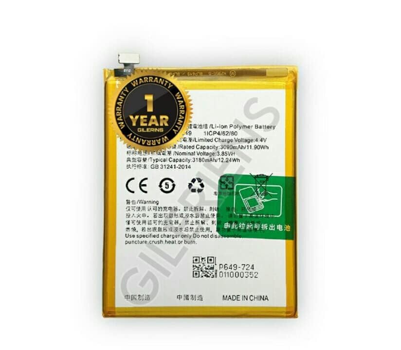 Image of Original BLP649 Battery for Oppo A83-2018 / CPH1729, CPH1821 /A1 / A83T / Battery with 1 Year Warranty****(SEPHY179)