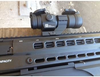 HOLOSUN HS406A Tube Red Dot Sight with 30mm Cantilever Weaver