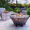 HEXAGONal Fire Pit and Portable Barbecue Pattern Decorative