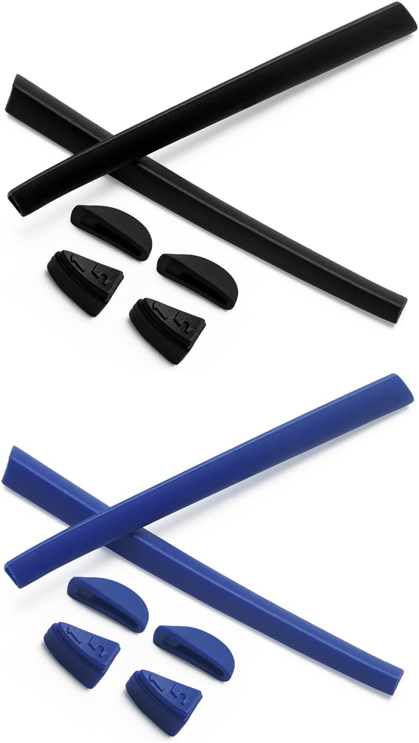 Replacement Nose Pads & Ear Socks Rubber Kits for Oakley Romeo 2