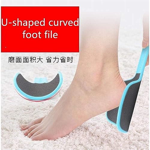 Kurniso SD-01 Dozahotu 3 Pcs Double-Sided Dead Skin Calluses Removal Pedicure Care For Both Wet And Dry Cracked Feet,Curved Foot File Foot Pedicure Kit Foot Rasp Exfoliating Scrub Rub Board U-Shaped Foot Repair And thumb #6