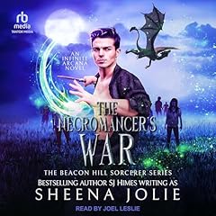The Necromancer's War Audiolibro Por Sheena Jolie, SJ Himes arte de portada