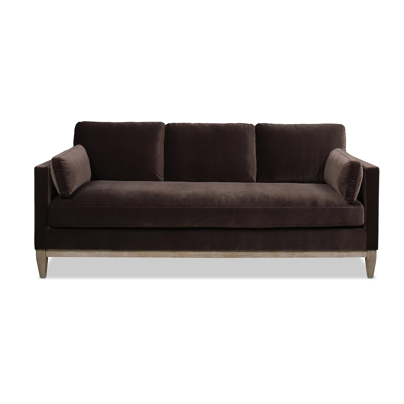 Knox 84" Modern Farmhouse Performance Velvet Living Room Sofa Couch